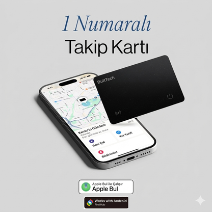 BulTech - Takip Ve İzleme Kartı Android Ve İos Uyumlu